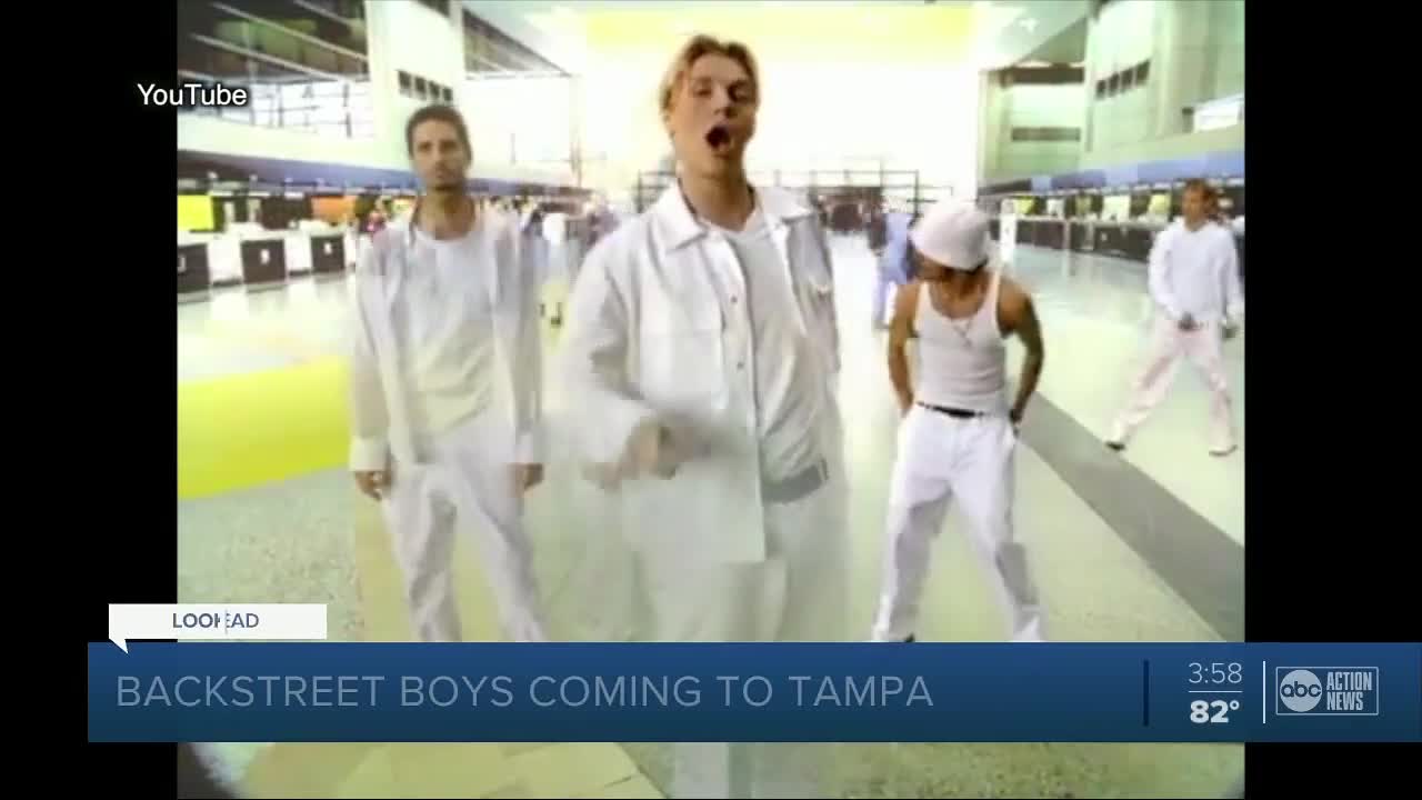 Backstreet's back alright...in Tampa this fall