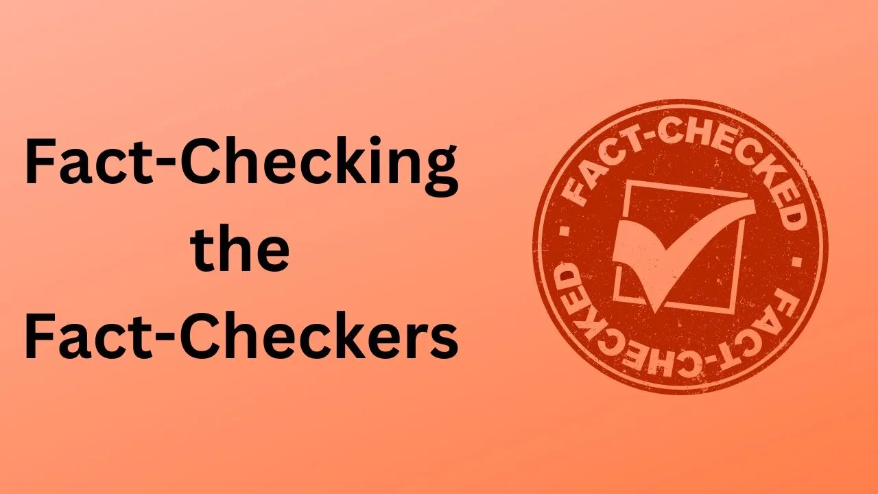 Fact Checking the Fact Checkers