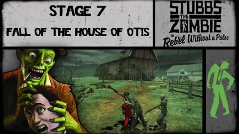 Stubbs the Zombie: Stage 7 - Fall of the House of Otis (no commentary) PS4
