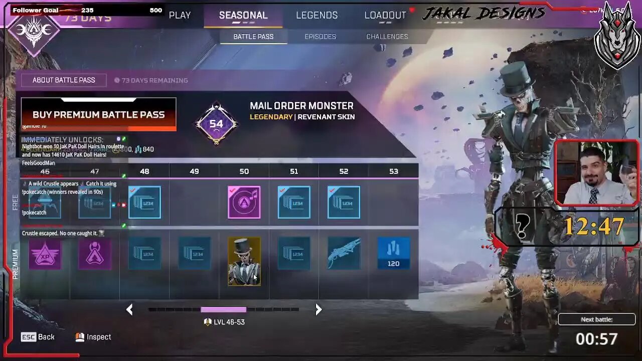 Apex Legends / !Giveaway / 1 Shiny / Pokemon and RPG Chat Games / Dec-02-2022 [EN/PT]