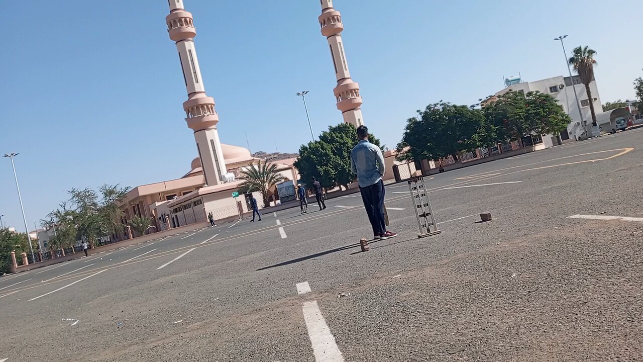 cricket match in Saudi Arabia