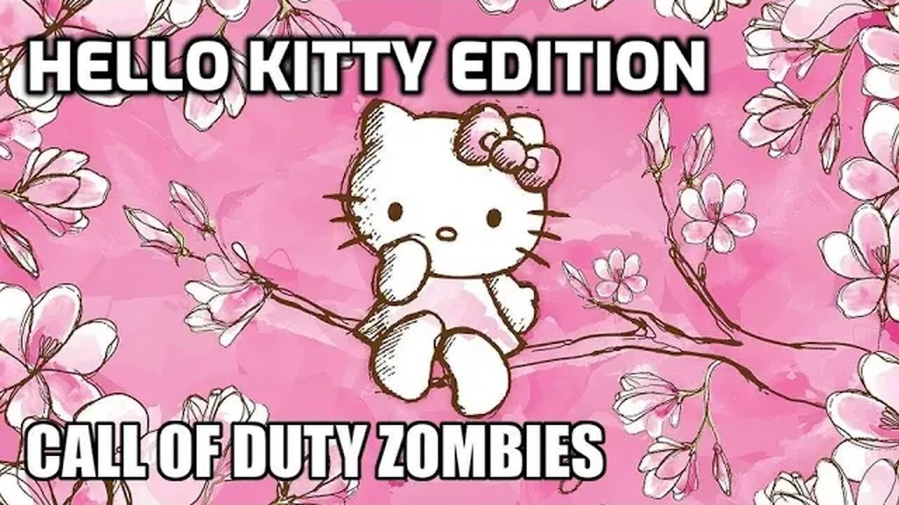 Hello Kitty Challenge Map -Call Of Duty Zombies (Complete)