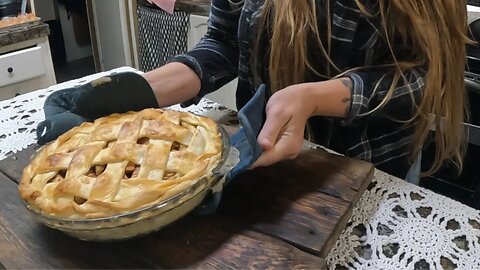 Today on The Homestead We're Making Apple Pie!