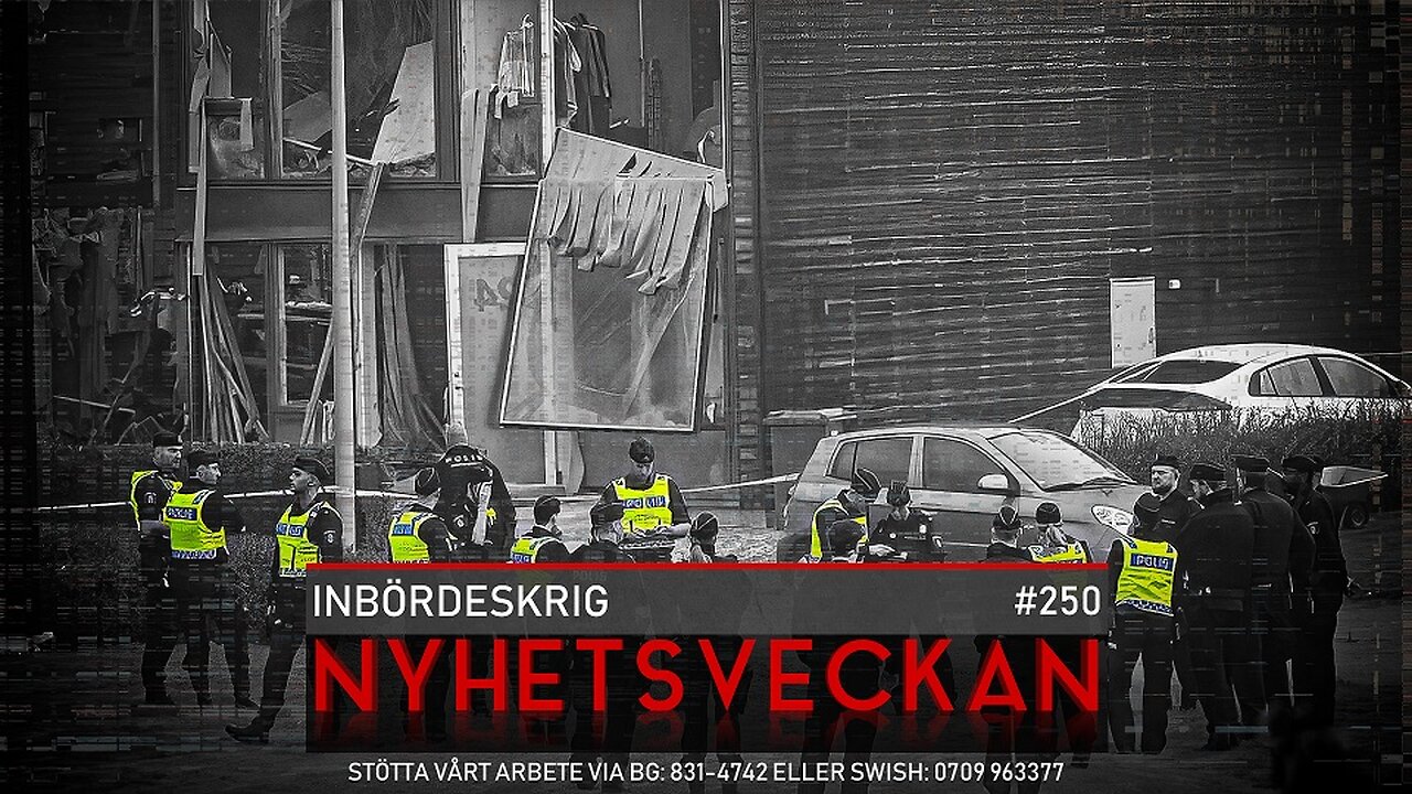 Nyhetsveckan 250 - Inbördeskrig, skrota mångkulturen, bokmässan