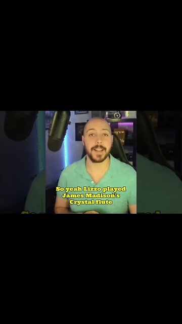 Lizzo Plays James Maddison Crystal Flute