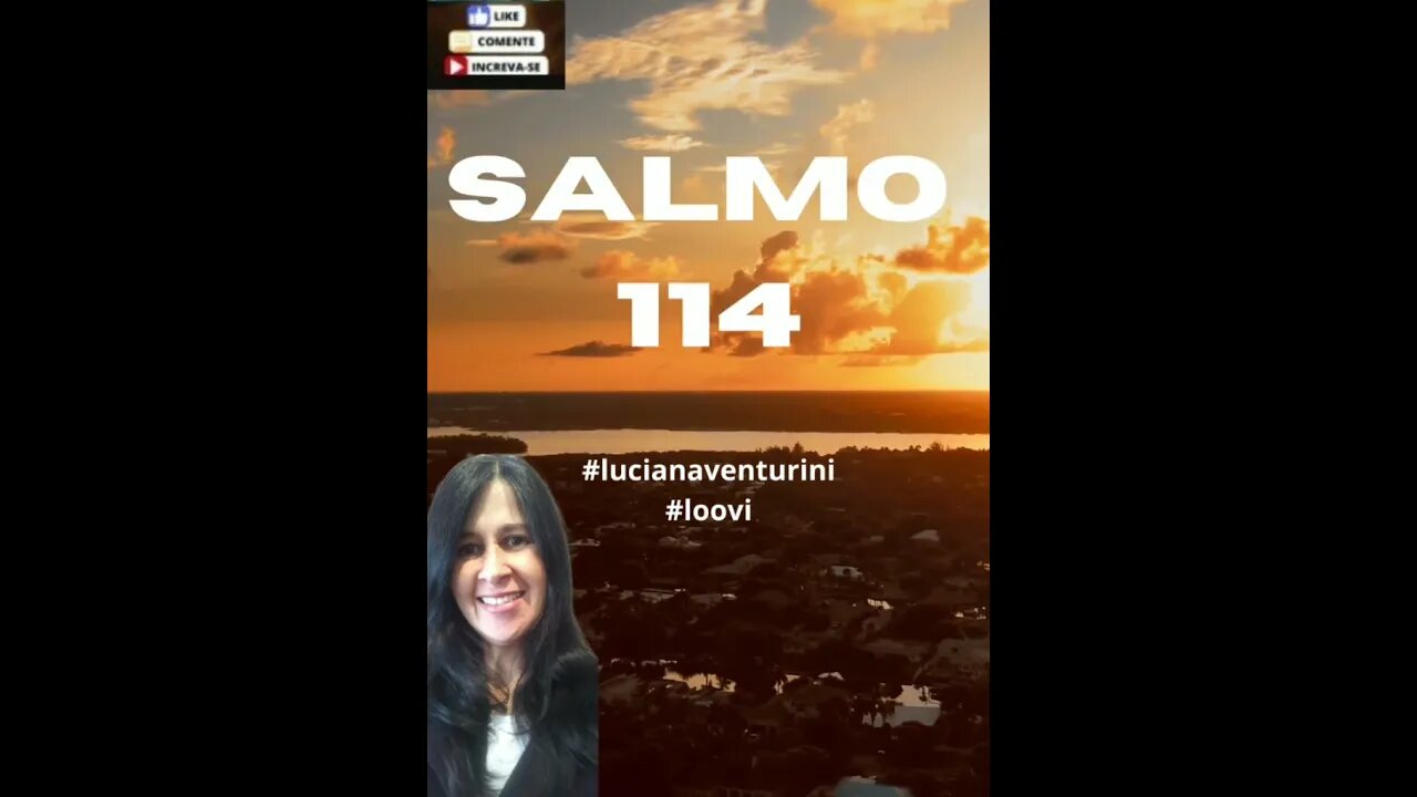 É no Senhor que confiamos - Salmo 114 #shorts #lucianaventurini #salmo #loovi