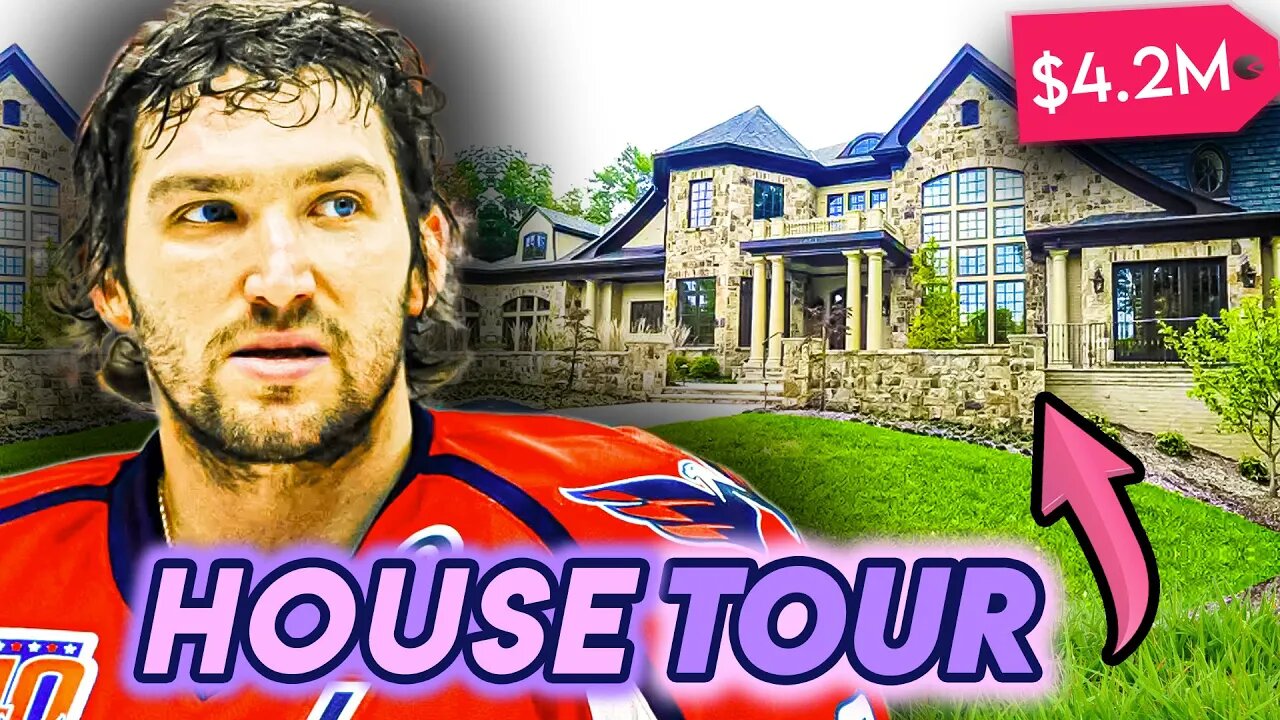 Alexander Ovechkin | House Tour | His $4.2 Million Virginia Mansion