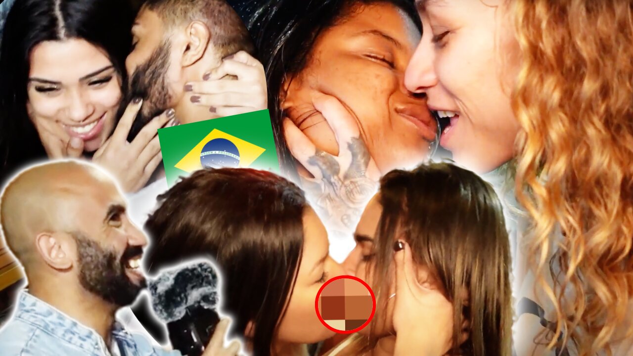 Making Brazilians kiss for money in Rio ! | The Felipe Show