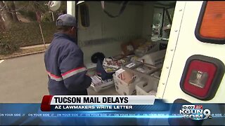 Lawmakers taking Tucson mail delays to federal government