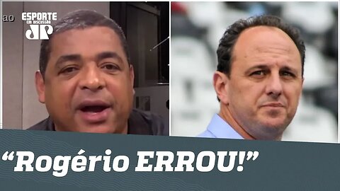 "Você ERROU!" OLHA o que Vampeta falou a Rogério Ceni!