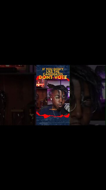 SERIOUSLY? They Don't Vote Just Because They Don't Like The Candidate!