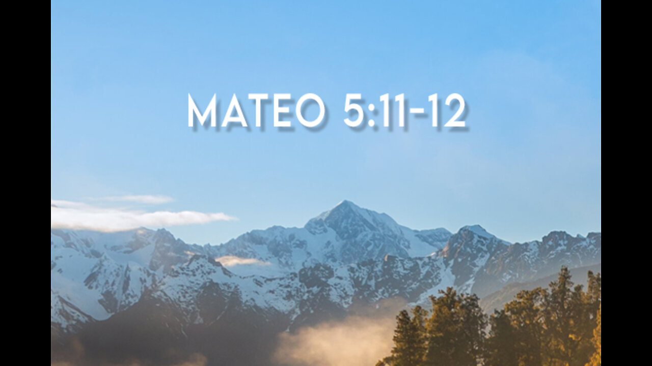 Mateo 5:11-12