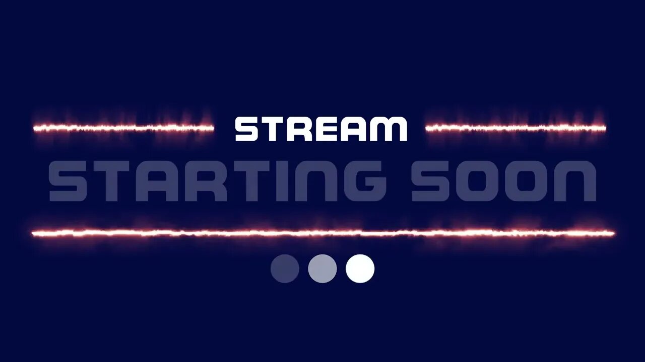 Stream Starting Soon & Stream Offline Overlay Motion Graphics 4K UHD Copyright Free