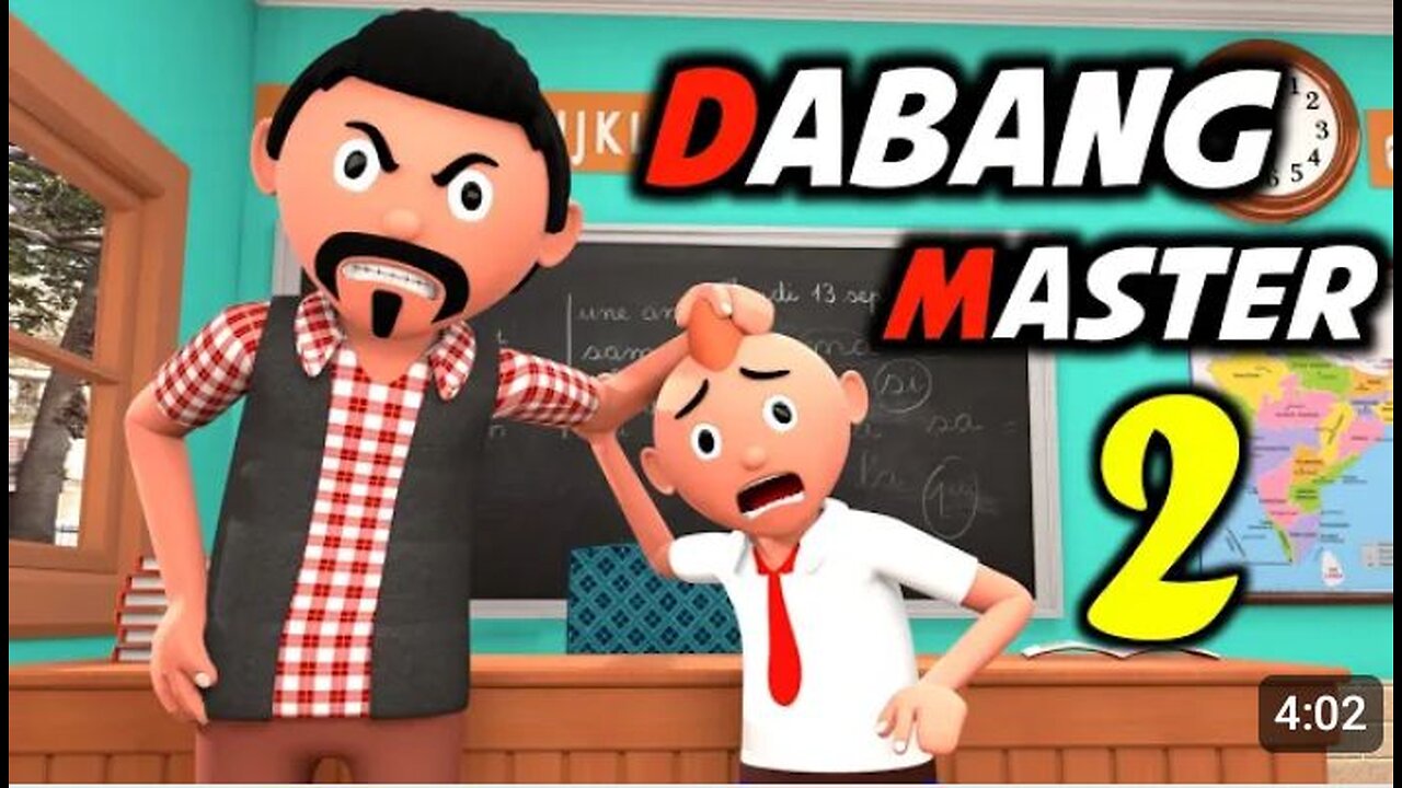 Cartoon kids videos 😀😃 Cartoon videos 😅 funny videos 😅😂 Dabang Master😃😃