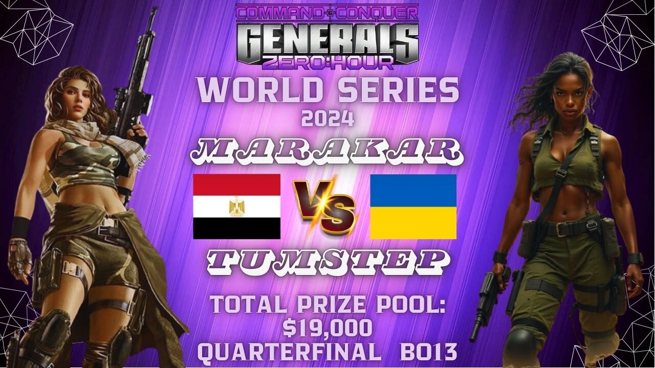 WORLD SERIES 2024 | Marakar vs TumStep | 1/4 FINAL BO13 #CnC #GENERALS #zero_hour