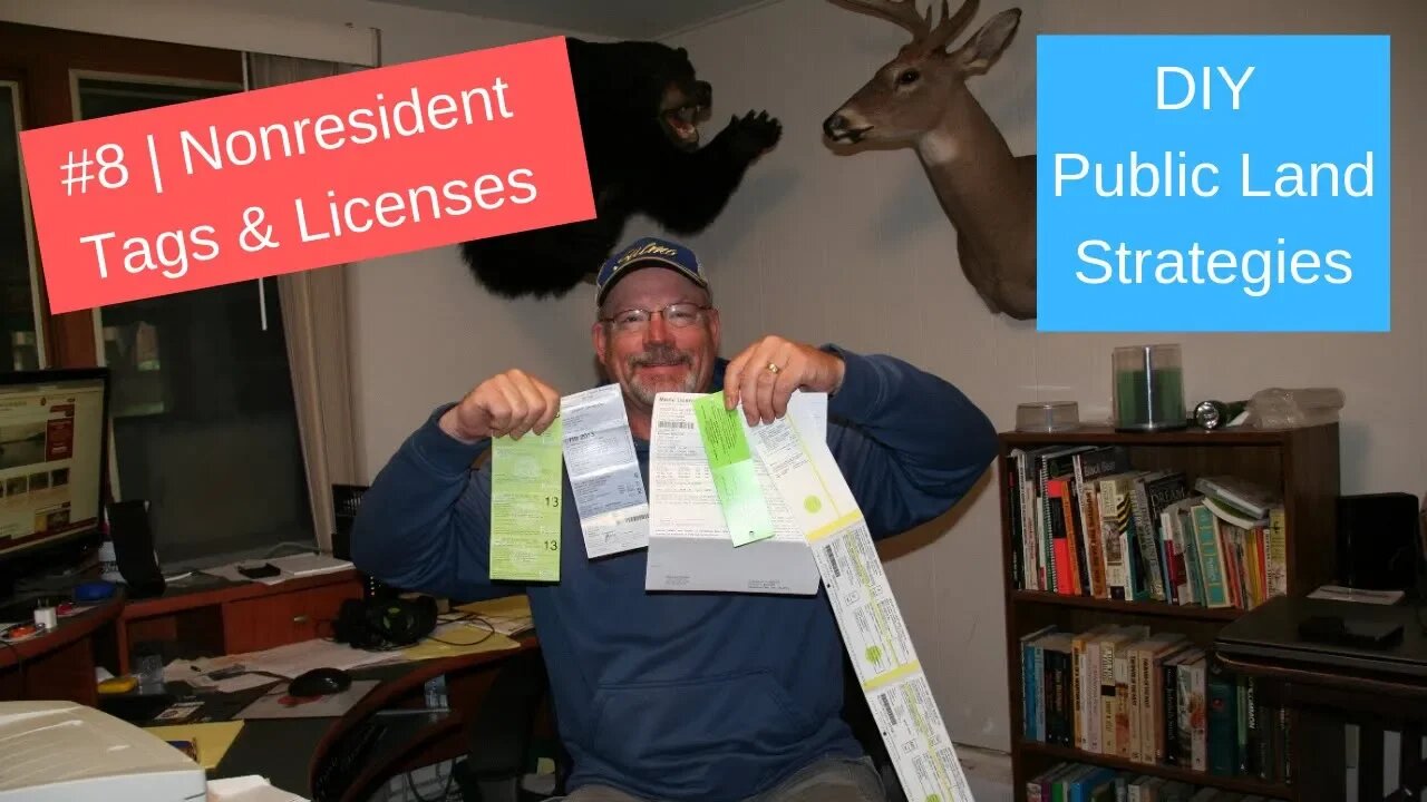 DIY Public Land Deer Hunting #8 | Tags and drawings for nonresidents