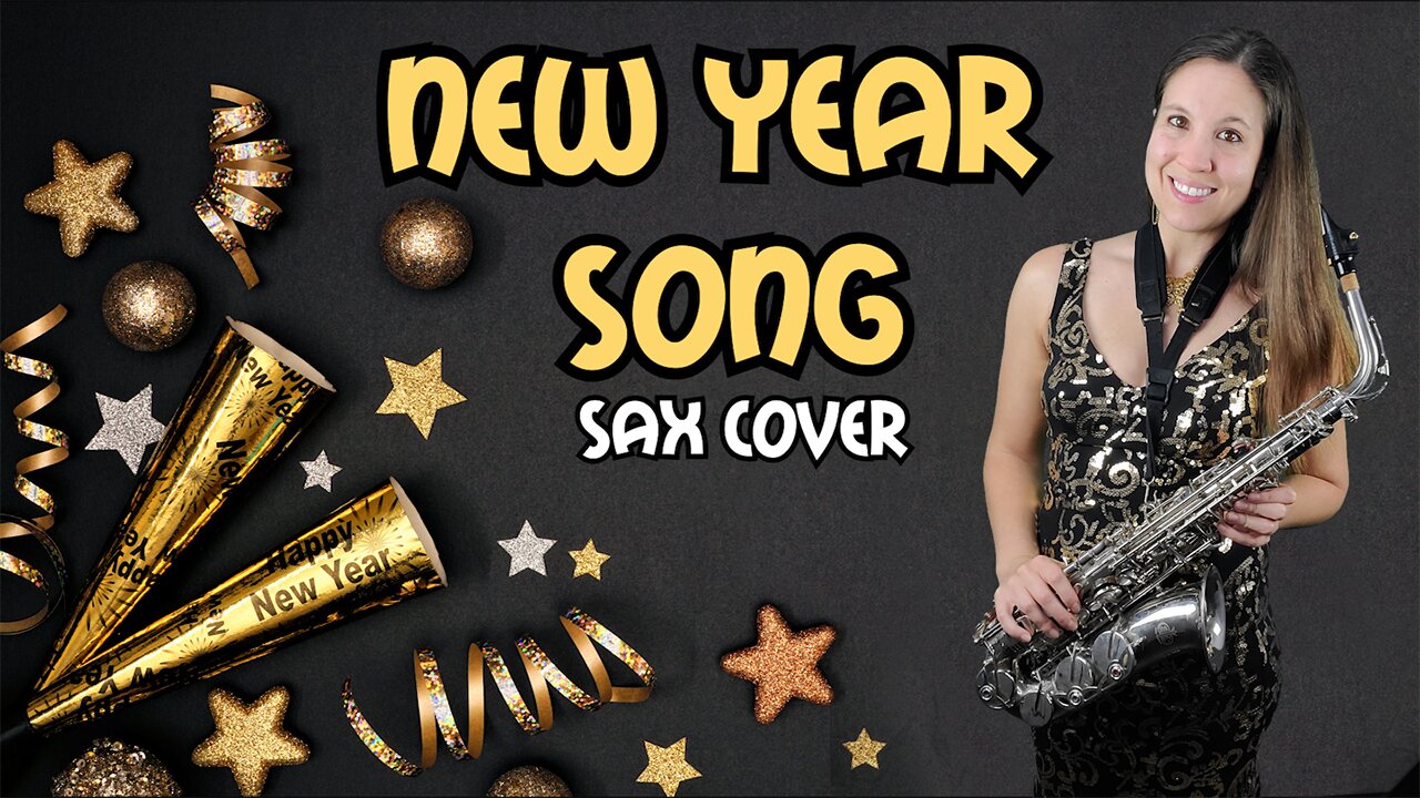 New Year's Song Alto Sax Cover | Auld Lang Syne Sax Cover