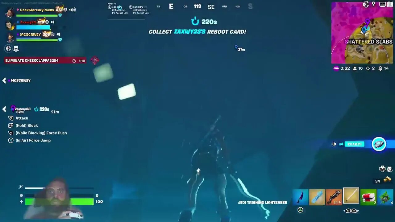 Fortnite with Rock Mercury