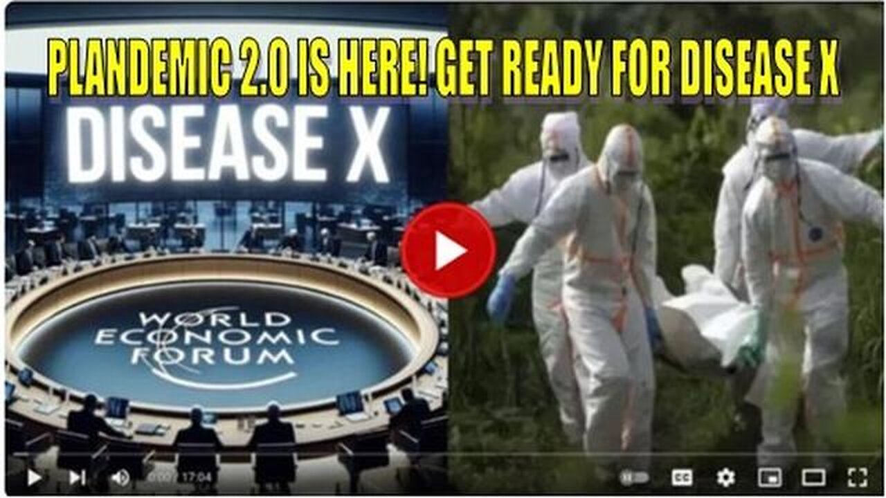 WARNING PLANDEMIC 2! DISEASE X HAS FINALLY ARRIVED, IS THIS THE BLACK SWAN EVENT OF 2025