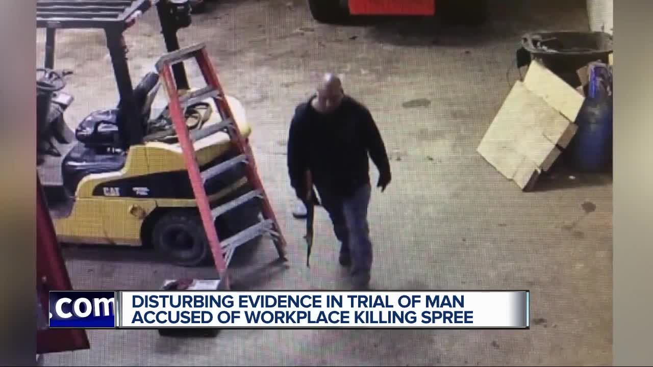 Disturbing evidence in trial of man accused of workplace killing spree