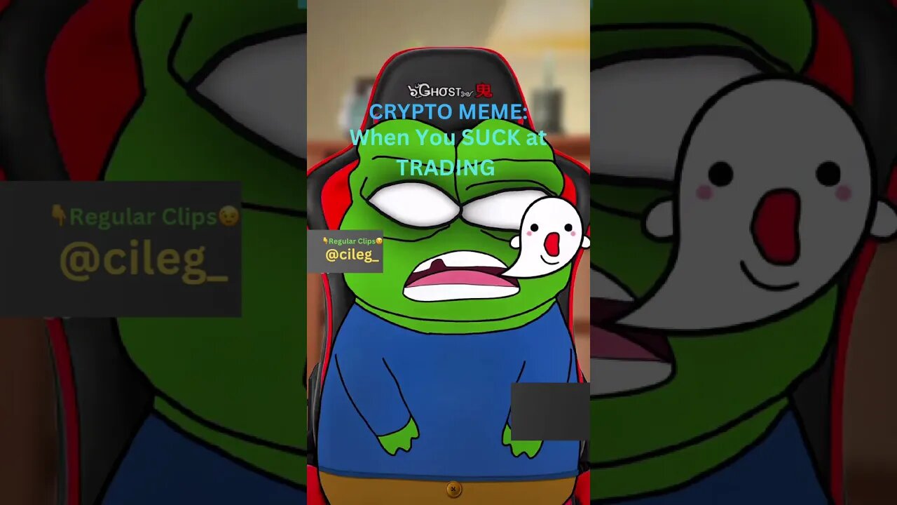 CRYPTO MEME: When You SUCK at TRADING #bullmarket #bearmarket #cryptomeme #pepe #memecoins #bnb #eth