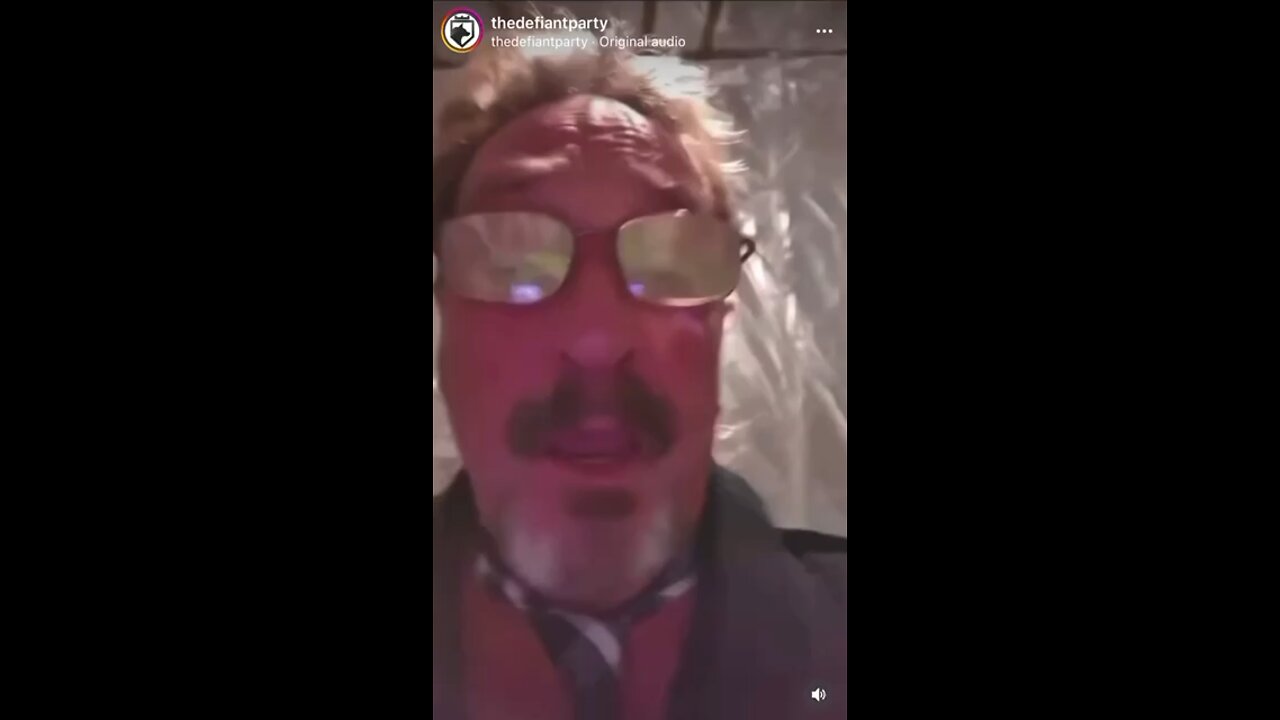 mcafee says he is safely protected in a FARADY GAGE β°πΏπ¬π