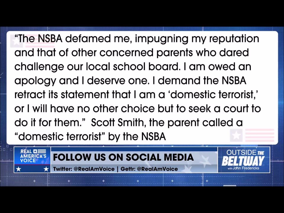 Bill Stanley to NSBA: "You Owe Father Arrested in Loudoun County an Apology Too."