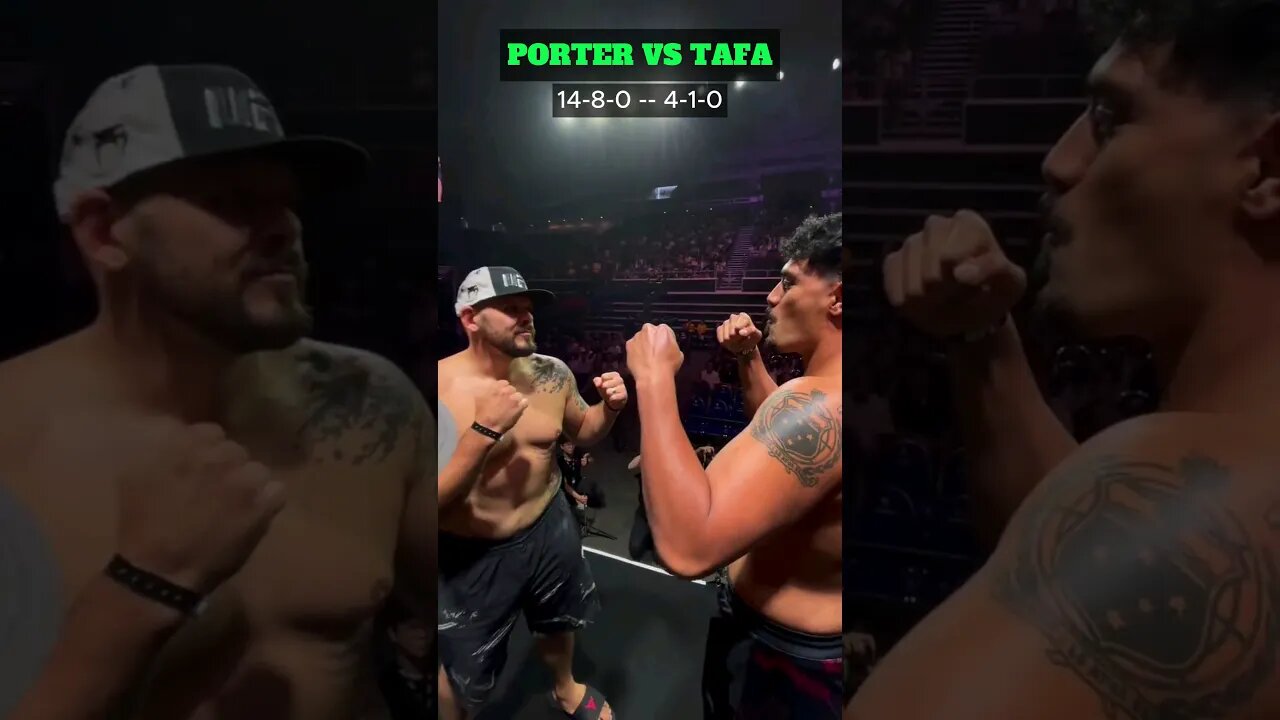 Junior Tafa vs. Parker Porter: UFC Singapore Face-off #ufc #mma #shorts