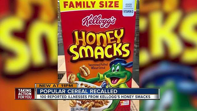 Recalled cereal remains on grocery shelves, FDA claims