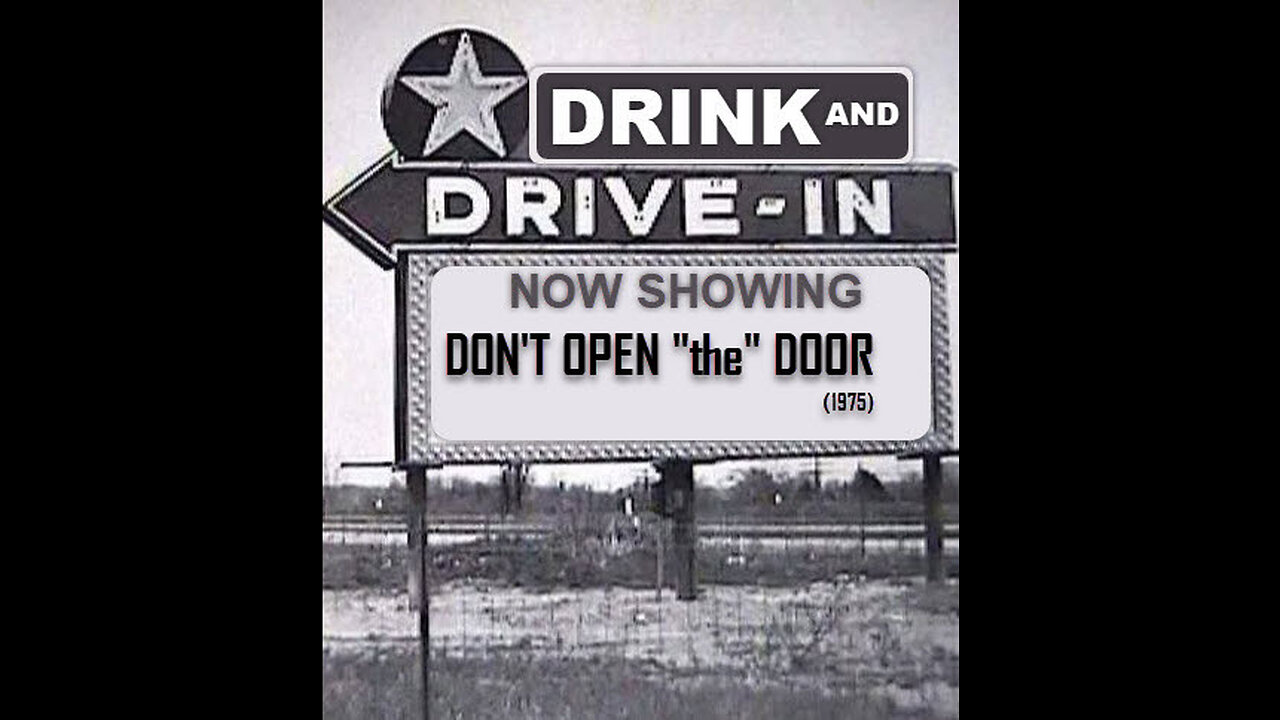 DRINK and DRIVE-IN