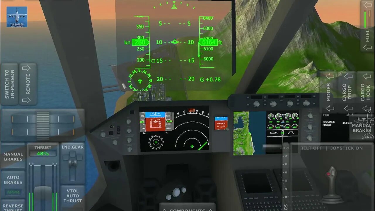 Turboprop Flight Simulator Live Stream