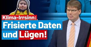 Steffen Kotré AfD - Klima Wahnsinn: 40% der Wetterdaten sind geschätzt und erfunden!