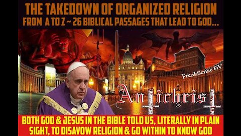 The Takedown of Organized Religion from A to Z