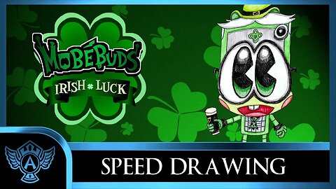 Speed Drawing: MobeBuds - Lucky Geekwood (Concept 1) | A.T. Andrei Thomas