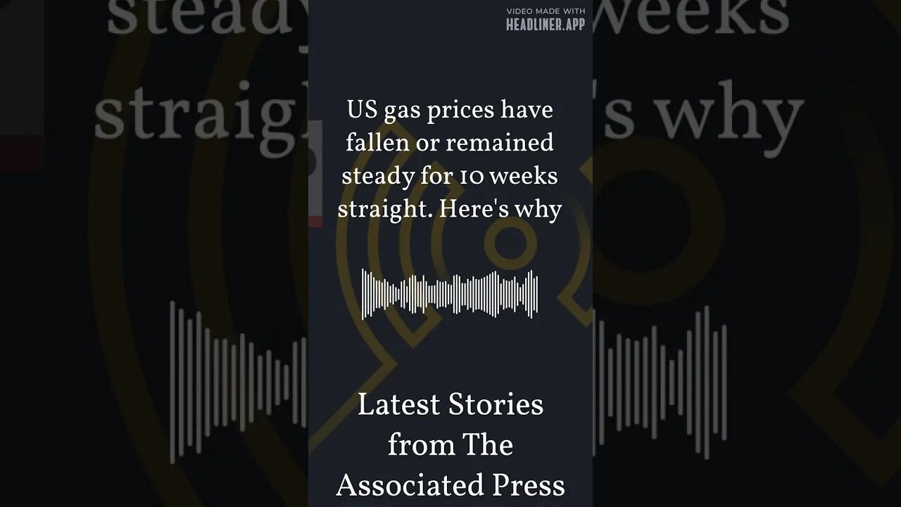 US gas prices have fallen or remained steady for 10 weeks straight. Here's why | Latest Stories...