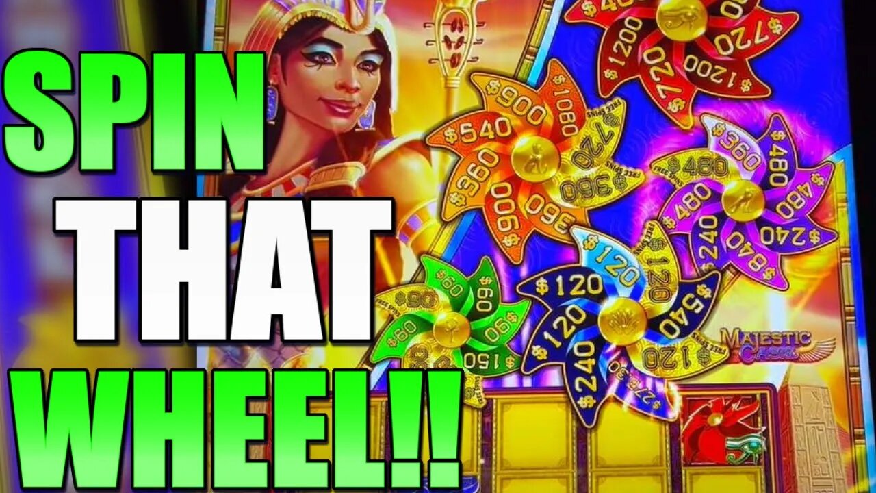 UNBELIEVEABLE! I GOT TO SPIN EVERY WHEEL FOR A BONUS PLUS JACKPOT!