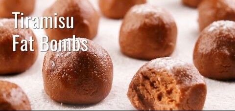 Keto Tiramisu FAT BOMBS😲😍💯