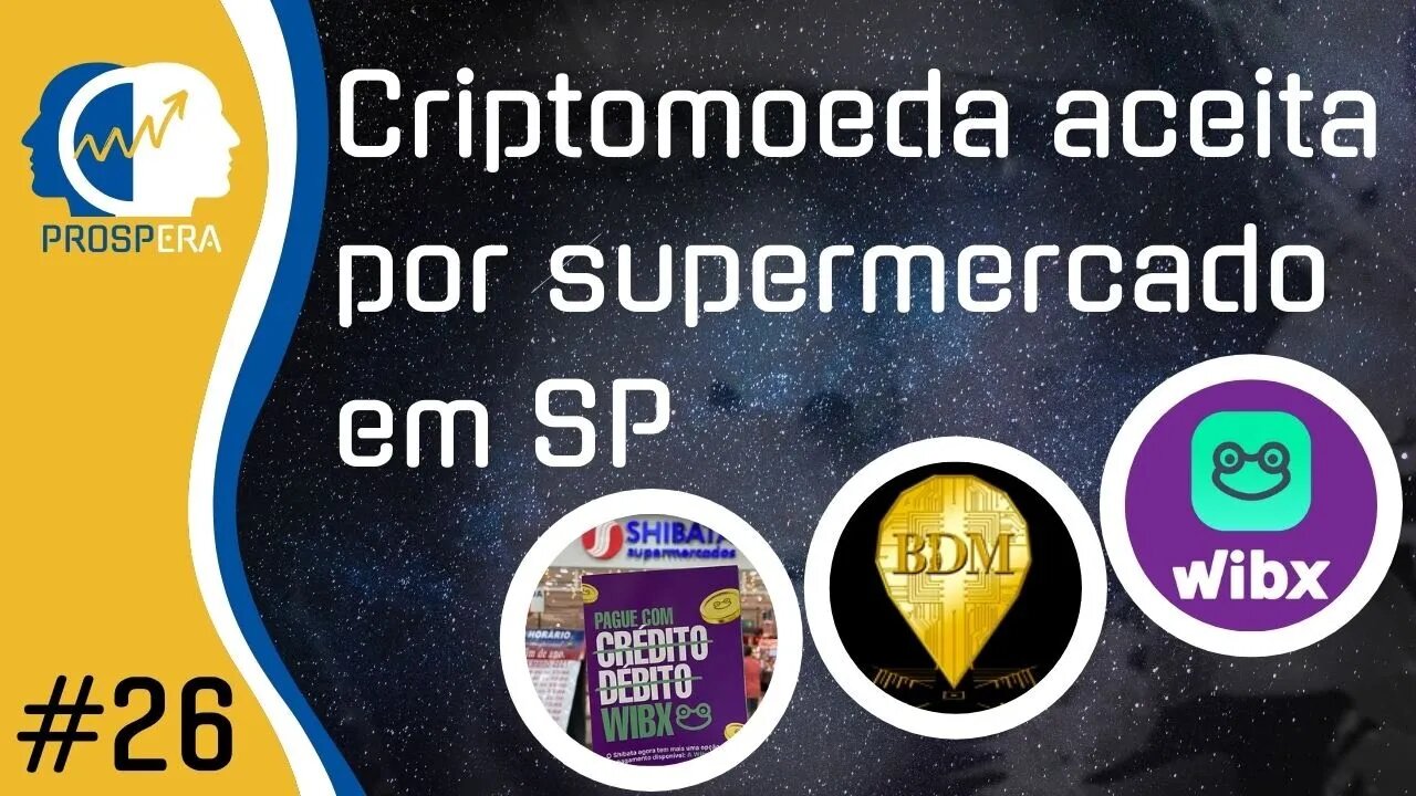 WIBX? No MS aceitam BDM desde 2020 em supermercados: Troque seus reais por BDM DIGITAL!