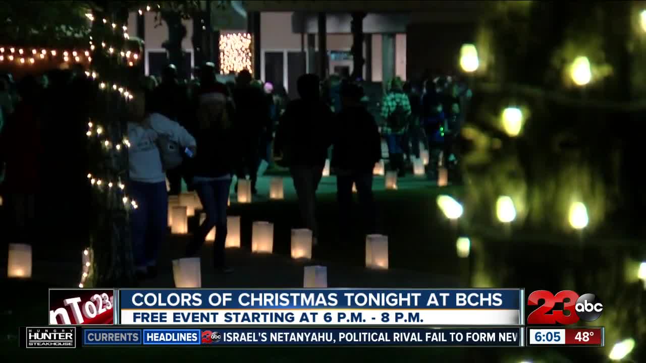 Colors of Christmas Thursday night at Bakersfield Christian High School