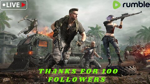 PUBG STAR ⭐️ Is Live Now | Thanks For 100 Followers On Rumble ✅ | #FollowMe | #RumbleTakeOver
