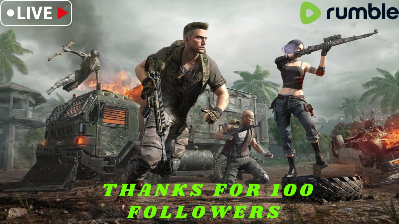 PUBG STAR ⭐️ Is Live Now | Thanks For 100 Followers On Rumble ✅ | #FollowMe | #RumbleTakeOver