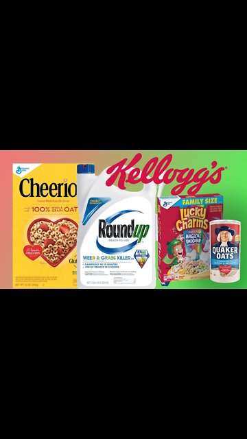 CANCER CAUSING GLYPHOSATE FOUND IN CHILDREN'S CEREAL & IN OATS🕎Ezekiel 4;12-13 “Israelite curses”