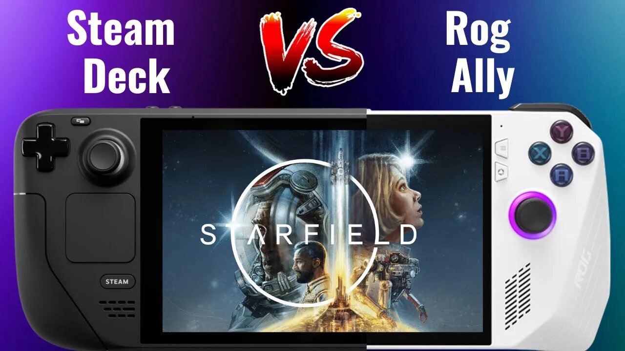 Starfield | Steam Deck Vs ROG Ally