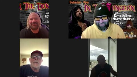 In The Dungeon with Hosts Andrew Anderson Kevin Sullivan and Maty Rock Wrestling Superstar Gangrel