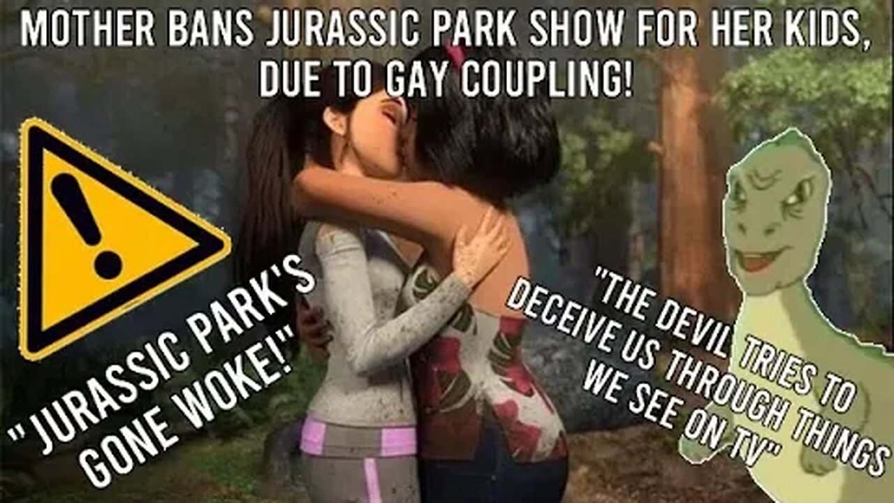 Mother bans Jurassic Park show for her kids: "Jurassic Park went woke and is encouraging sin."