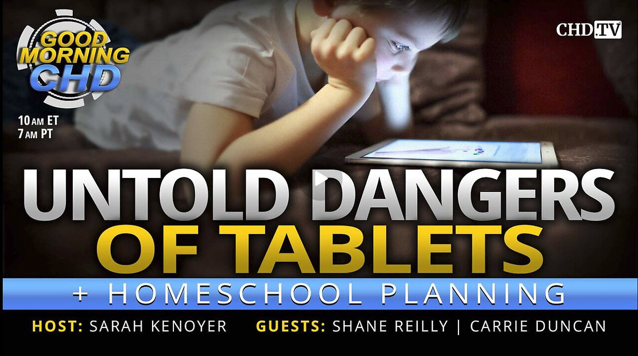 Untold Dangers of Tablets + Homeschool Planning