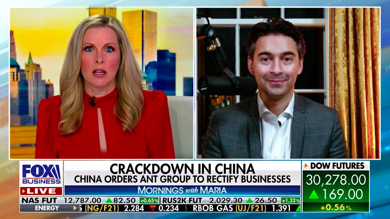 Ant Group Break Up🐜, Alibaba Monopoly Probe, 2021 Platform Stocks📈 - Fox Business Applico Interview