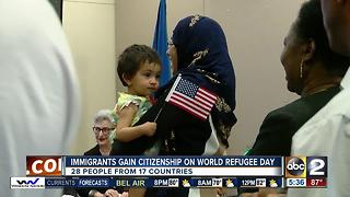 Jewish Museum of Maryland hosts Naturalization Ceremony for 20 new citizens