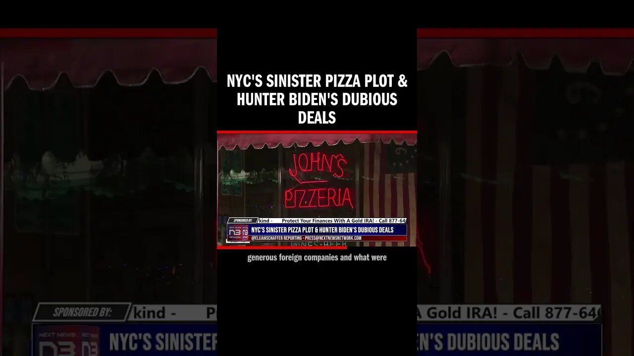 NYC's Sinister Pizza Plot & Hunter Biden's Dubious Deals