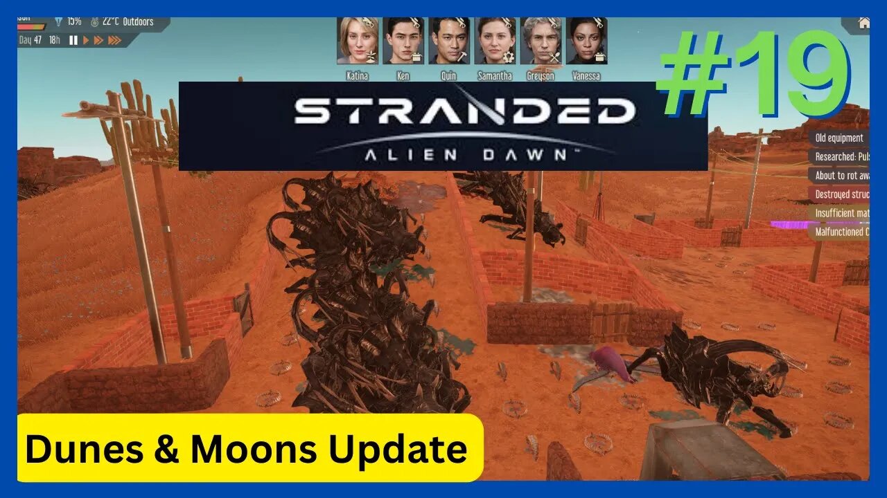 Stranded: Alien Dawn #19 | Insane Difficulty, Broodmothers Attack!